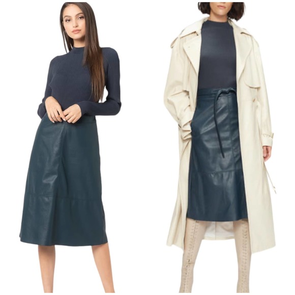 Ted Baker Navy Midi Dress - Picture 2 of 13